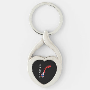 Norway Key Ring