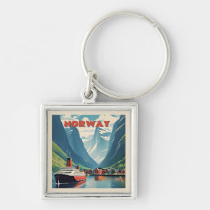 Norway Key Ring