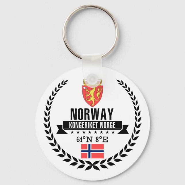 Norway Key Ring (Front)