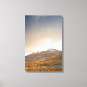 Norway Kvaløya Landscape Photo Canvas Print