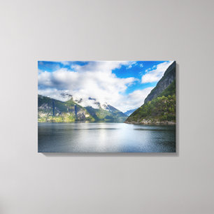 Norway landscape canvas print