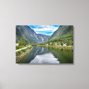 Norway landscape canvas print