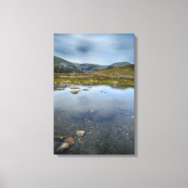 Norway landscape canvas print (Front)