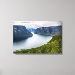 Norway landscape canvas print