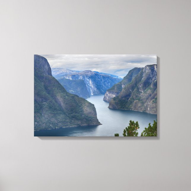 Norway landscape canvas print (Front)