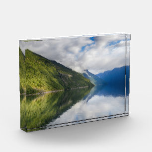Norway landscape photo block