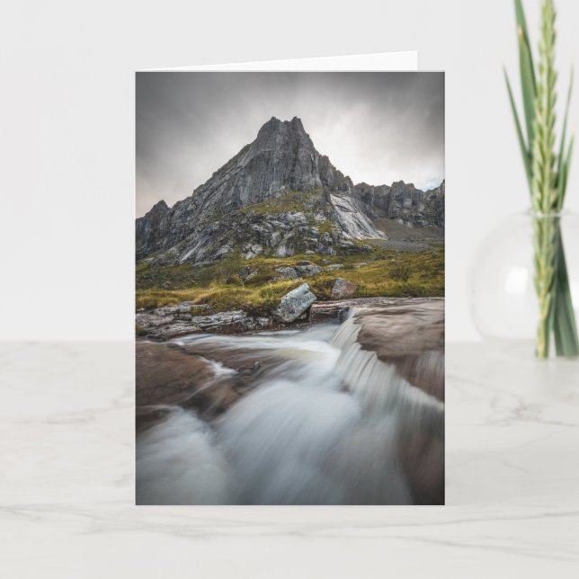 Norway Landscape photograph Card (Front)