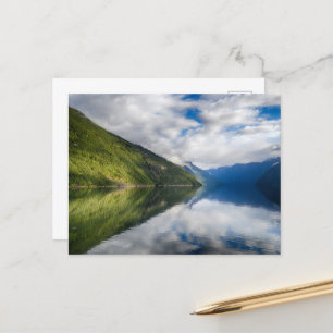 Norway landscape postcard