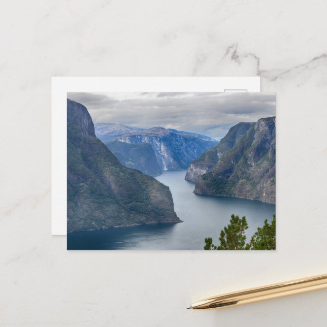 Norway landscape postcard (Front/Back In Situ)