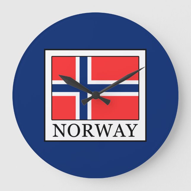 Norway Large Clock (Front)