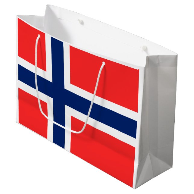 Norway Large Gift Bag (Front Angled)
