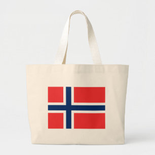 norway large tote bag
