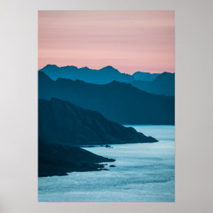 Norway Lofoten Coast View Poster