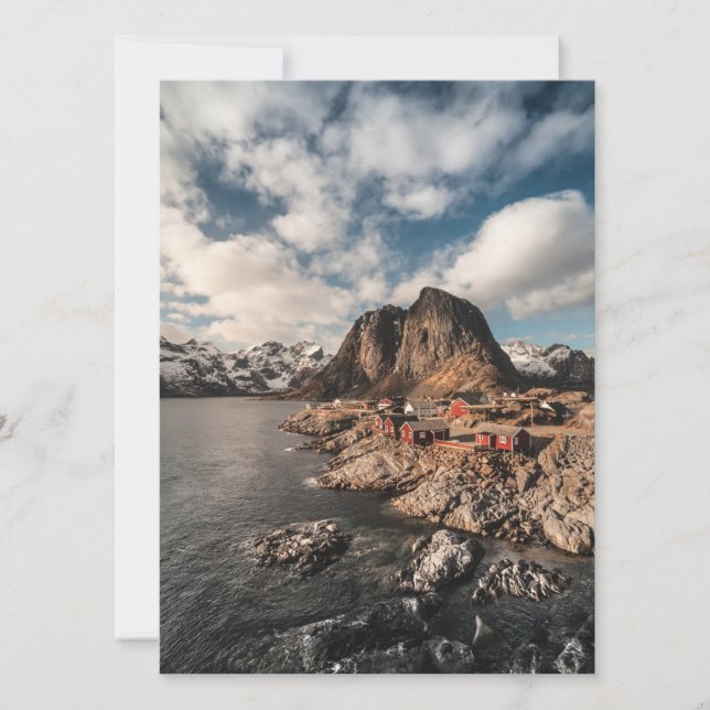 Norway Lofoten Hamnoy Card (Front)
