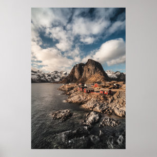 Norway Lofoten Islands Hamnoya Poster