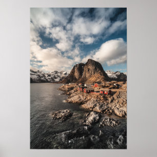 Norway Lofoten Islands Hamnoya Poster