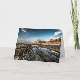 Norway Lofoten Landscape Photo Card