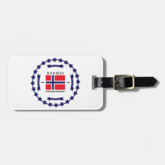 Norway luggage tag