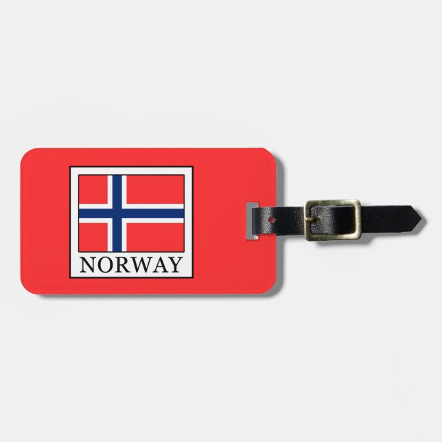 Norway Luggage Tag (Front Horizontal)