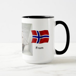 Norway, Model of Nansen's ship "Fram" Mug