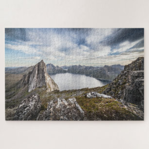 Norway Mountain Landscape Photo Jigsaw Puzzle