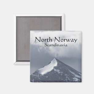 Norway Mountain Landscape Photo Magnet