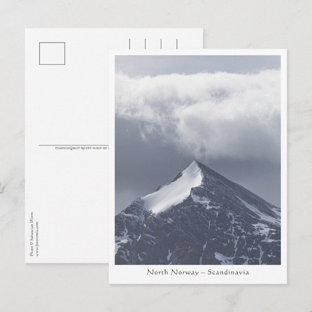 Norway Mountain Landscape Photo Postcard (Front/Back)