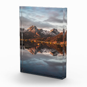 Norway Mountains Landscape Photo Block