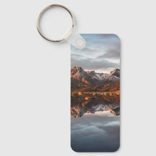 Norway Mountains Landscape Photography Key Ring