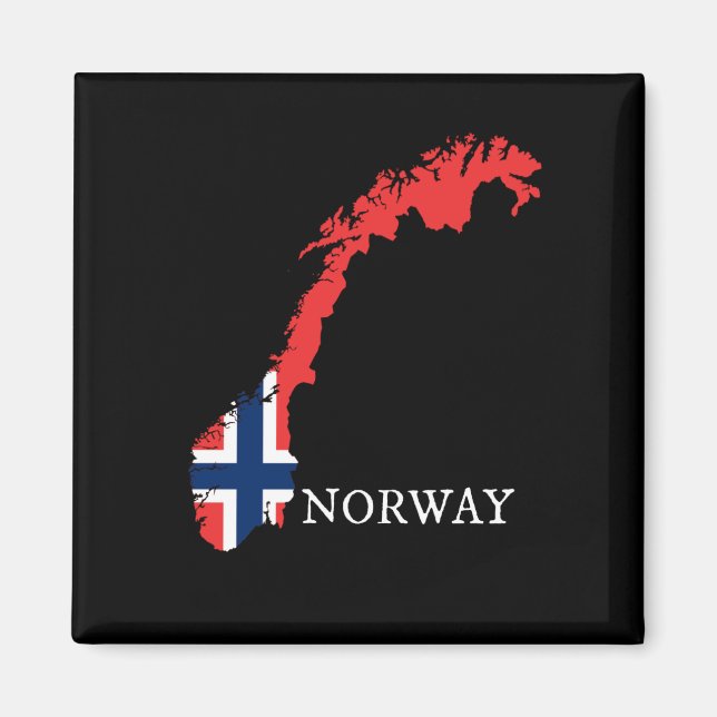 Norway - Norway Flag Magnet (Front)