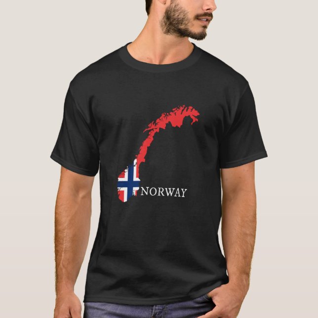 Norway - Norway Flag T-Shirt (Front)