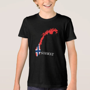 Norway - Norway Flag Tri-Blend Shirt