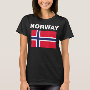 Norway Norwegian Flag Heritage T-Shirt