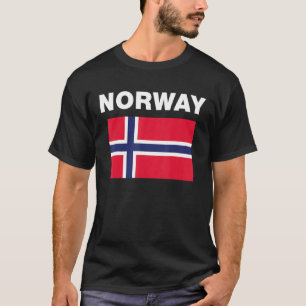 Norway Norwegian Flag Heritage T-Shirt