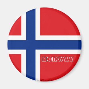 Norway norwegian flag magnet