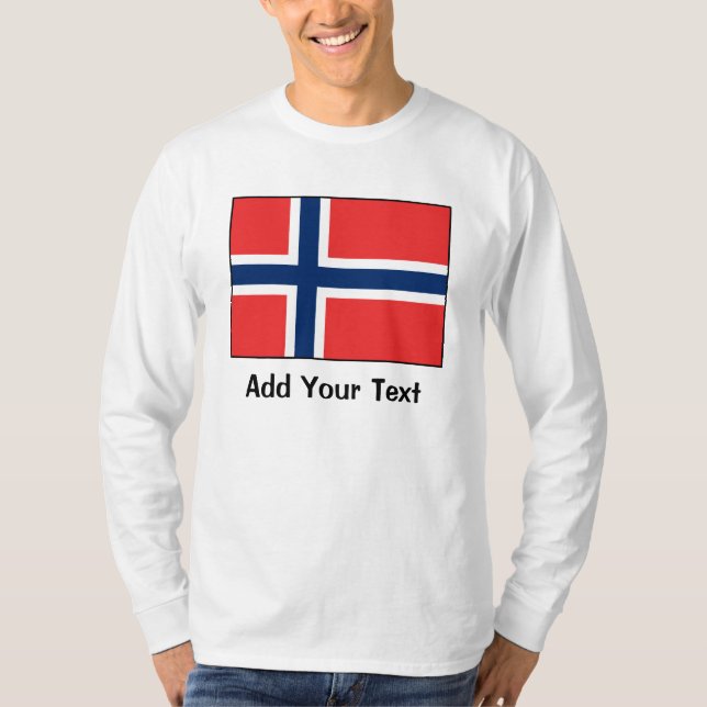 Norway - Norwegian Flag T-Shirt (Front)