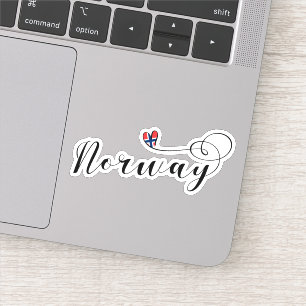 Norway Norwegian Heart Flag
