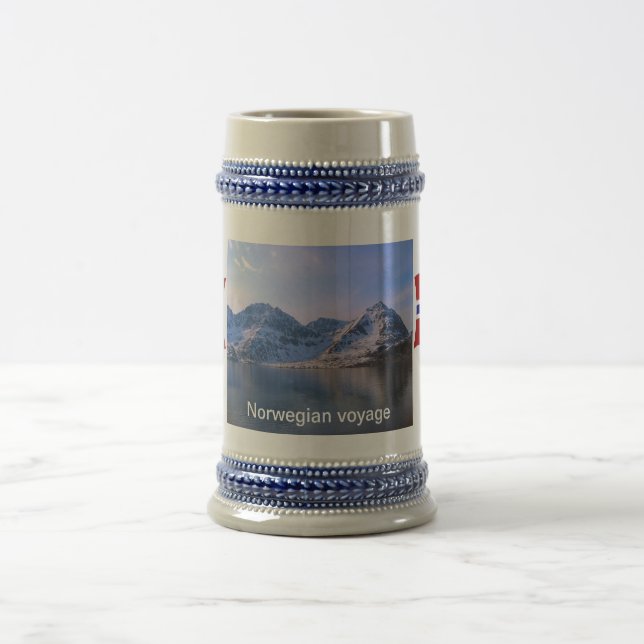 Norway, Norwegian voyage Beer Stein (Center)