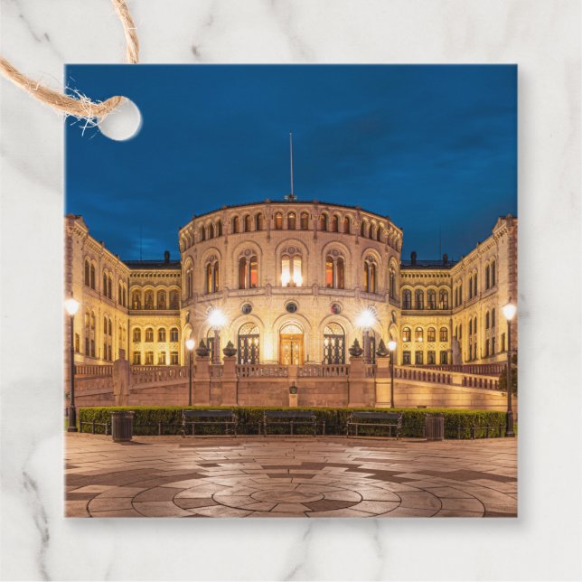 Norway Oslo Favour Tags (Front)