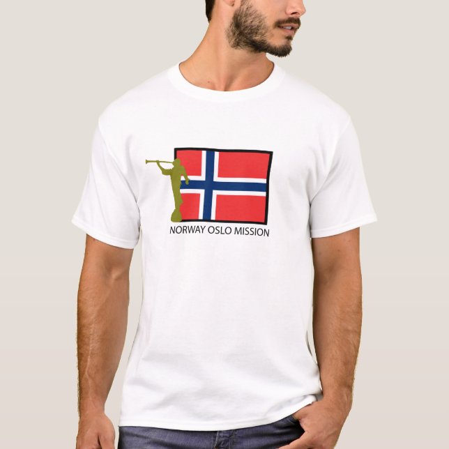 NORWAY OSLO MISSION LDS CTR T-Shirt (Front)