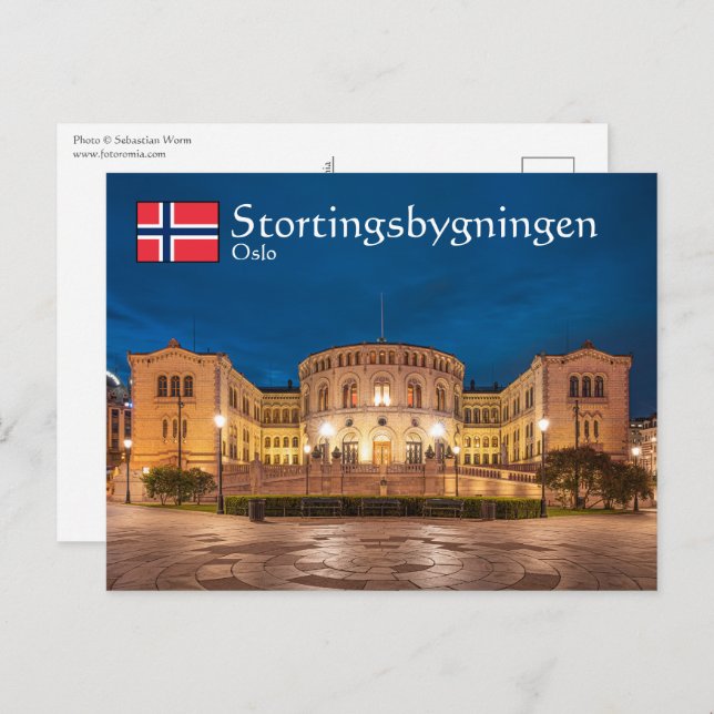 Norway Oslo Postcard (Front/Back)