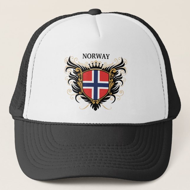 Norway [personalise] trucker hat (Front)