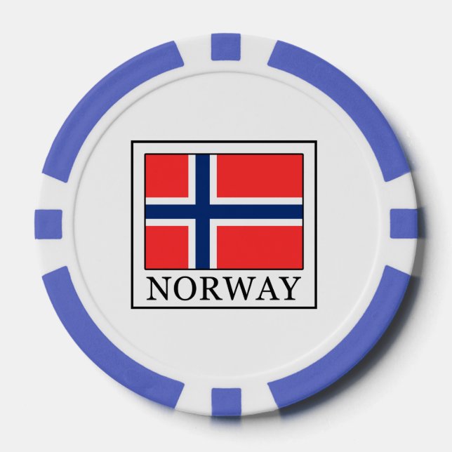 Norway Poker Chips (Front)