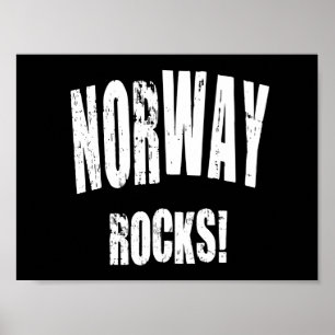 Norway Rocks! Poster