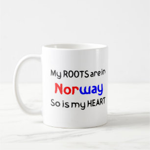 norway roots coffee mug