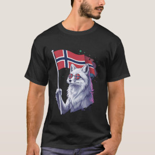 Norway Roots Norge Norwegian Flag 5 T-Shirt