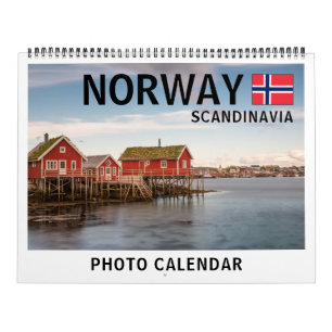 Norway Scandinavia 2026 Calendar