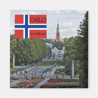 Norway Scandinavia Oslo Vigeland travel souvenir