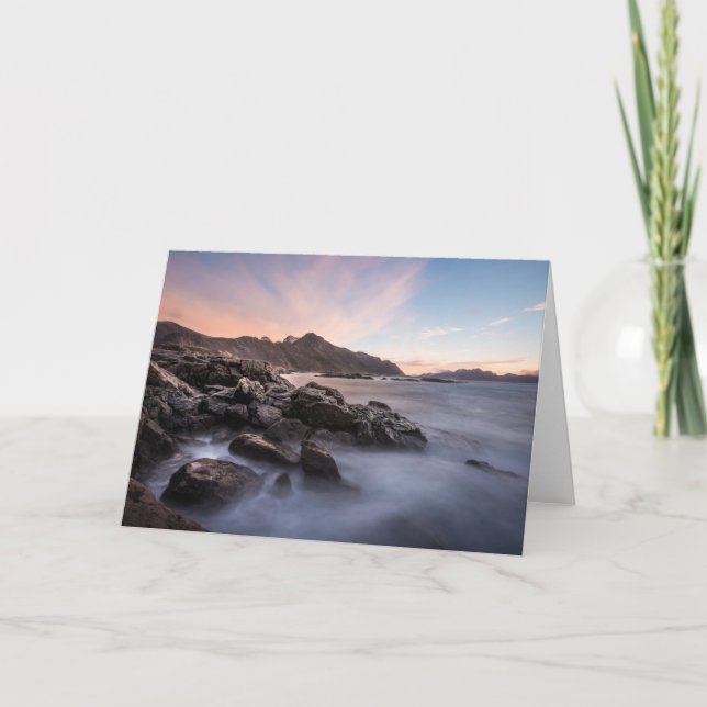 Norway Seascape Card (Front)