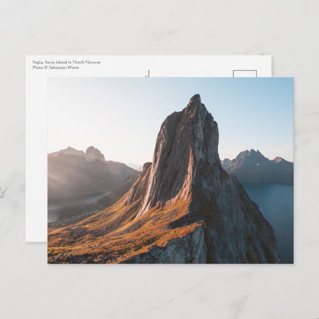 Norway Senja Island Postcard (Front/Back)
